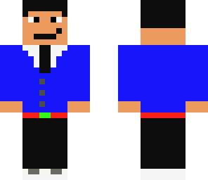 blue cool guy