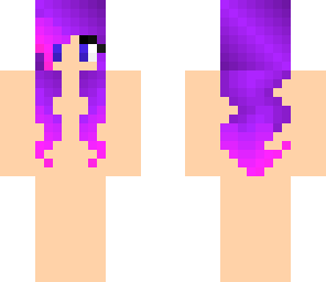 purple dip-dye girl base