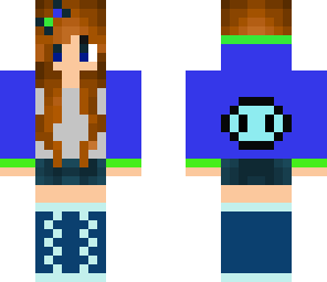 blue dango girl