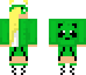 cool girl panda