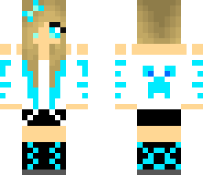 cute girl creeper xd