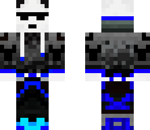 blue panda man