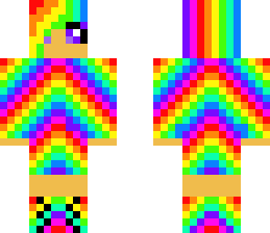rainbow girl