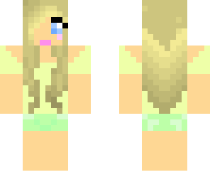 girl in green