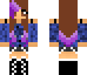 purple girl