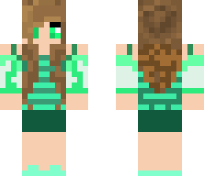 a brunette girl