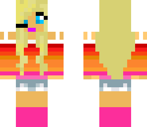 geeky blond girl