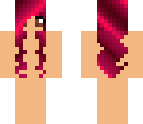 pink hair skin base