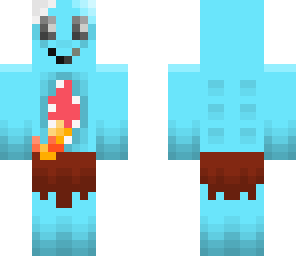 underwater creature one- blue
