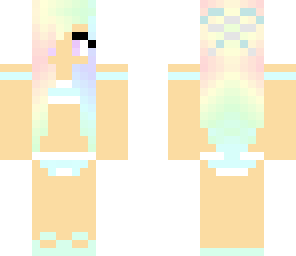 cotton candy bikini girl