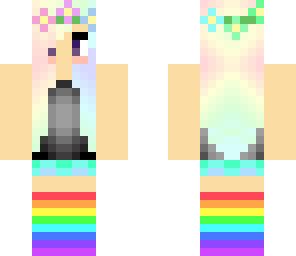 rainbow girl