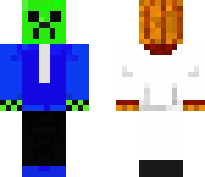 creeper in a tie 