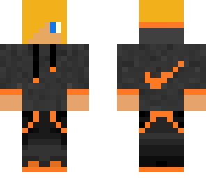orange nike guy