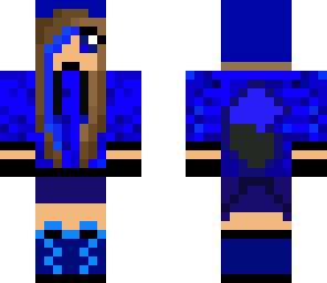 blue girl
