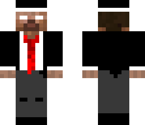 fixed tuxedo herobrine