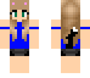 blue girl