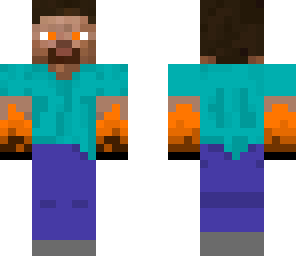 steve manos de fuego