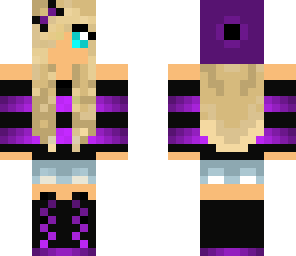 purple girl