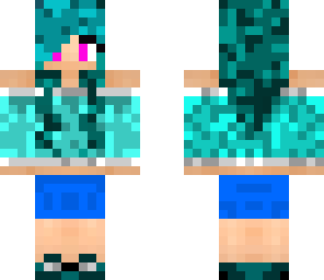 blue girl