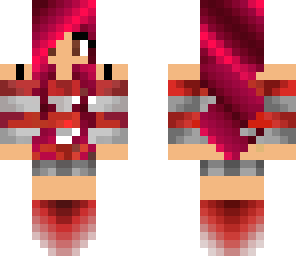 peppermint girl candy series skin 1