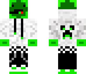 lime green derp slime gamer