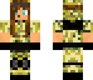 desert camo girl