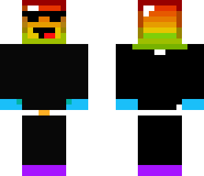 derp rainbow suit