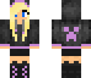 purple creeper girl