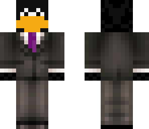 dressed of the penguin