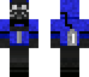 blue pyrotechnic