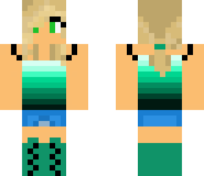 turqoise girl