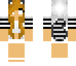 racoon herobrine girl