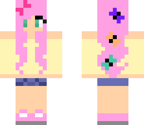 cute mlp fluttershy girl