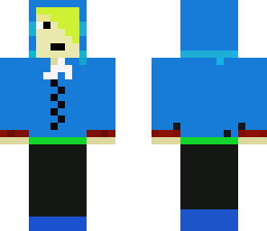 boy in blue hoodie