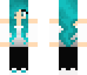 blue girl