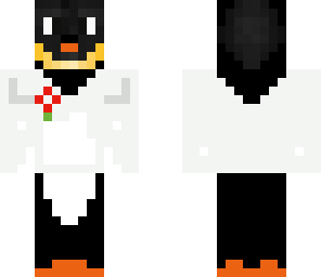 penguin in tux