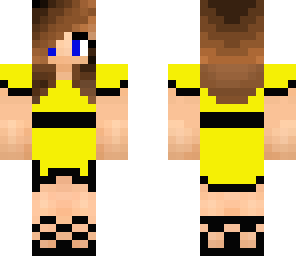 cute yellow girl