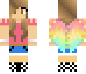 teen girl rainbow angel