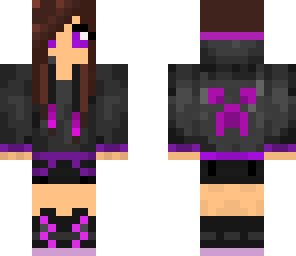 purple girl teen