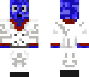 blue man