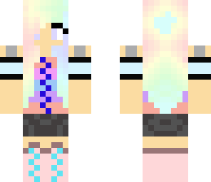 rainbow girl