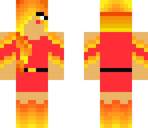fire girl hoodie