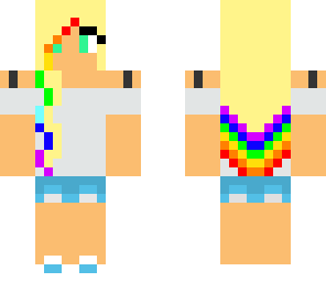 rainbow hair