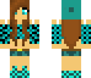 sexy blue and black chick cute