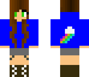 mlp rainbowdash girl