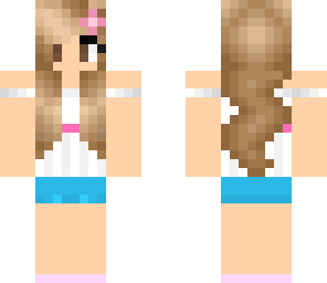 cute white summergirl