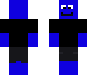 blue man