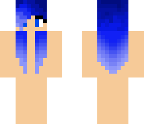 fading blue hair base