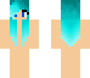 fading teal hair base
