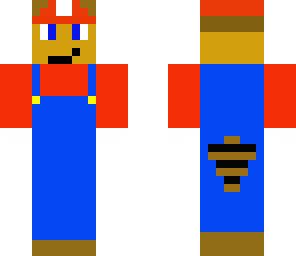 hotel mario skin w power up